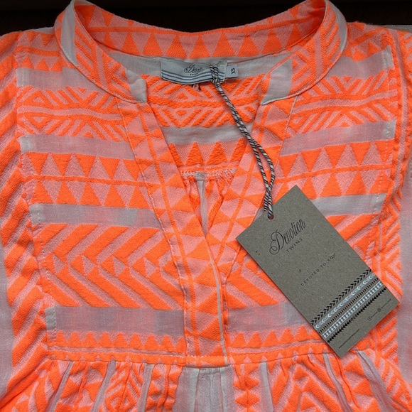 NWT! Anthropologie Devotion Twins embroidered Ella midi dress - Picture 5 of 6